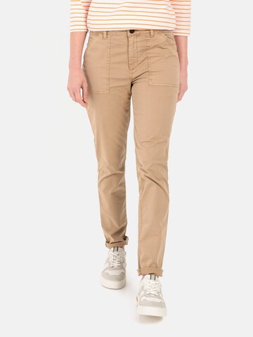 CAMEL ACTIVE Regular Chino Pants in Beige: front