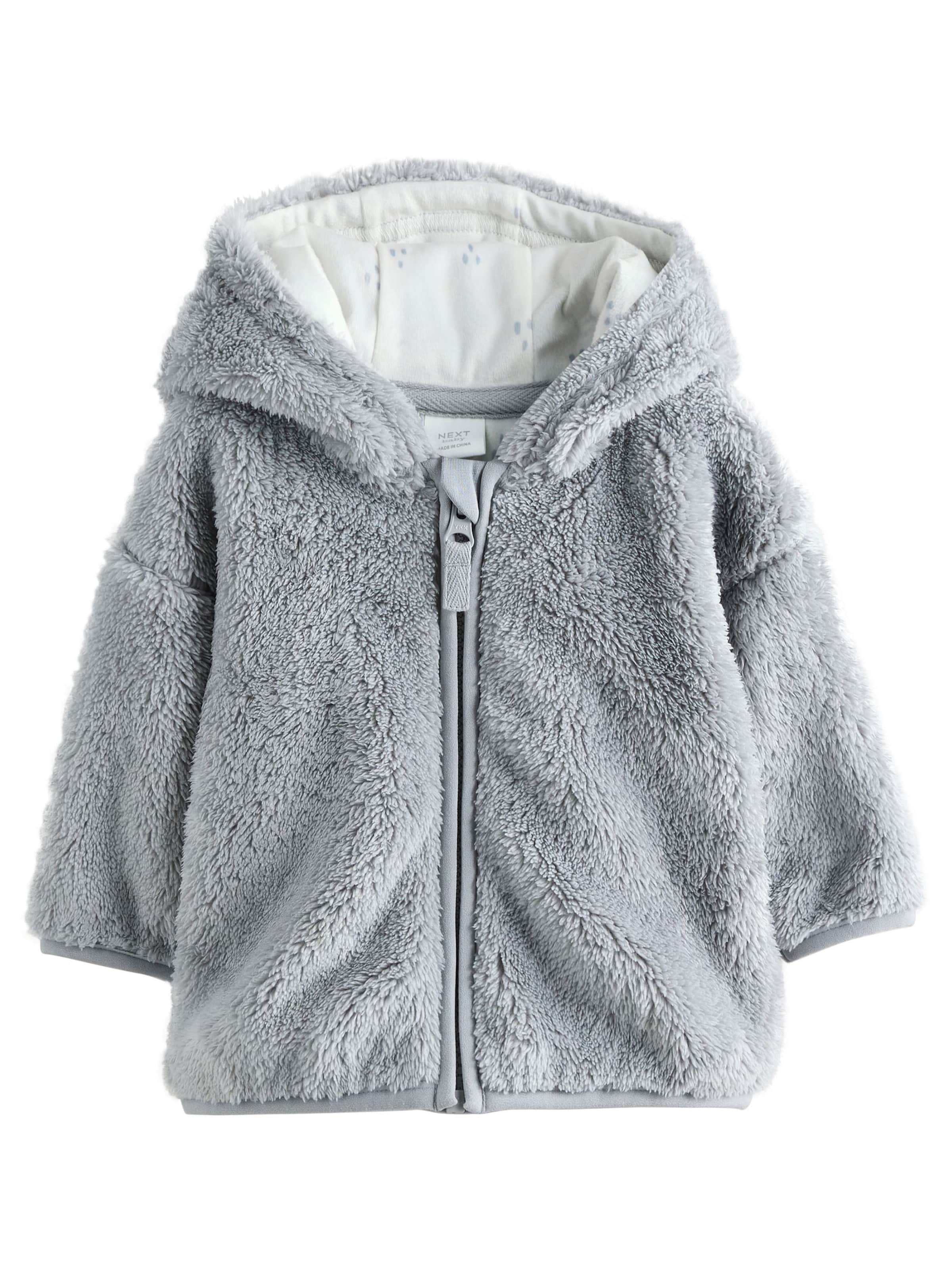 NextFlis jakna - siva boja: prednji dio