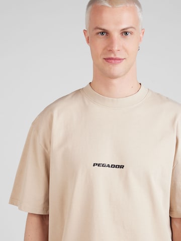 Pegador T-shirt 'Colne' i beige