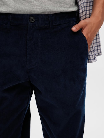 Regular Pantaloni 'Miles' de la SELECTED HOMME pe albastru