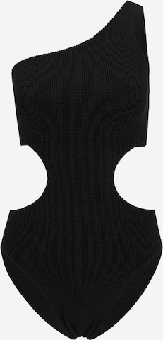 ETAM Bralette Swimsuit in Black: front