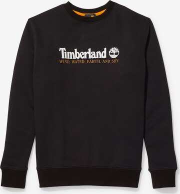 TIMBERLAND Sweatshirt in Black: front