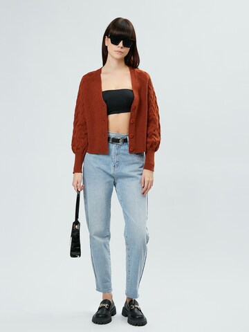 Influencer Knit cardigan in Brown