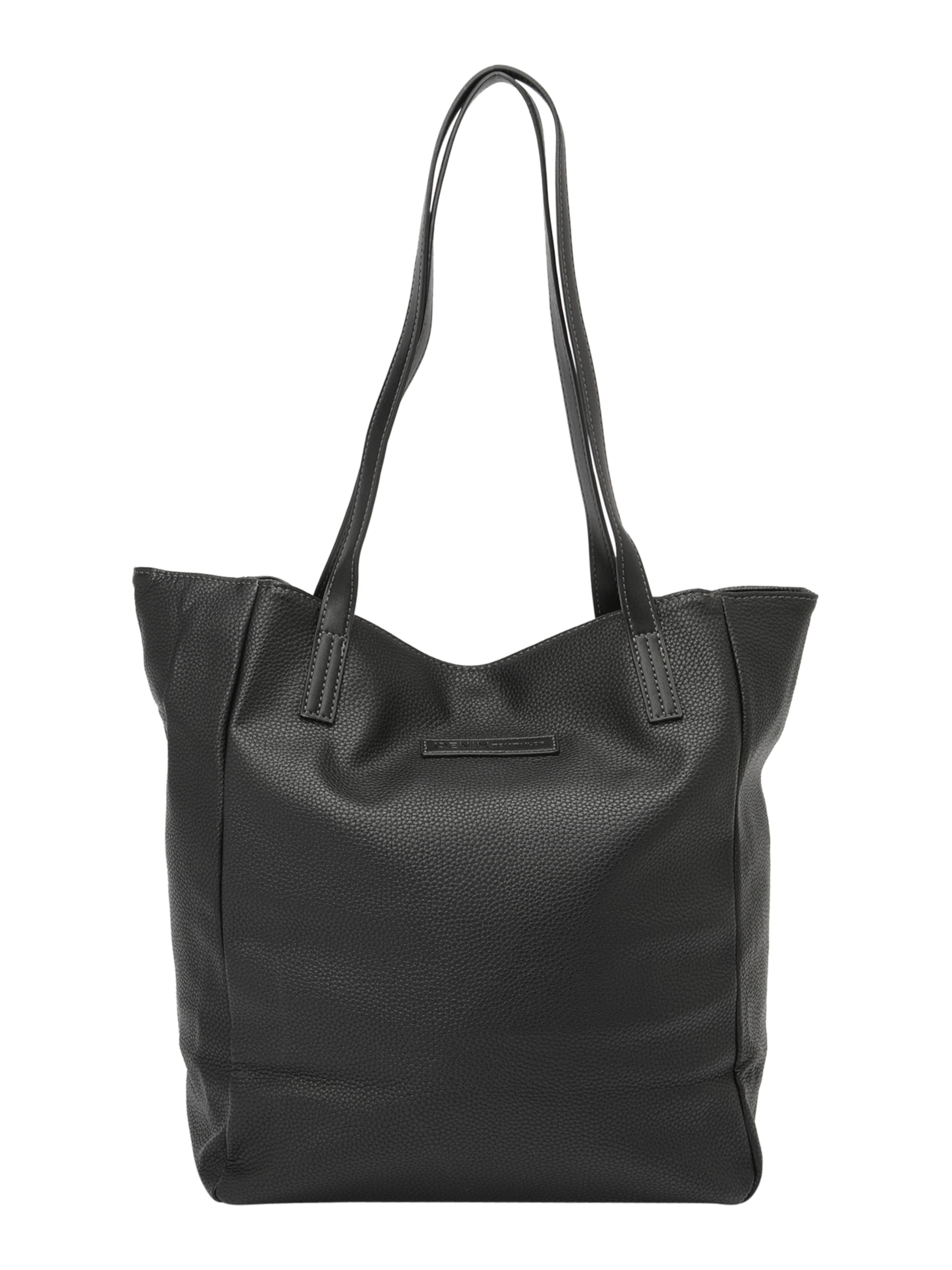 TOM TAILOR DENIM Shopper 'Arona' in Schwarz