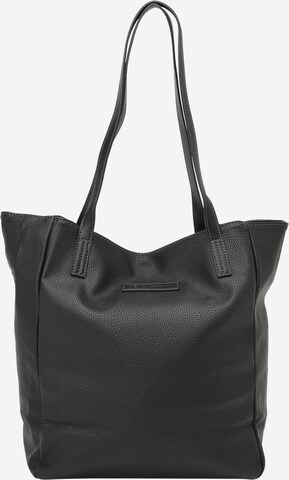 TOM TAILOR DENIM Nakupovalna torba 'Arona' | črna barva