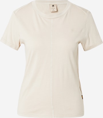 G-STAR T-Shirt in Beige: Vorderseite