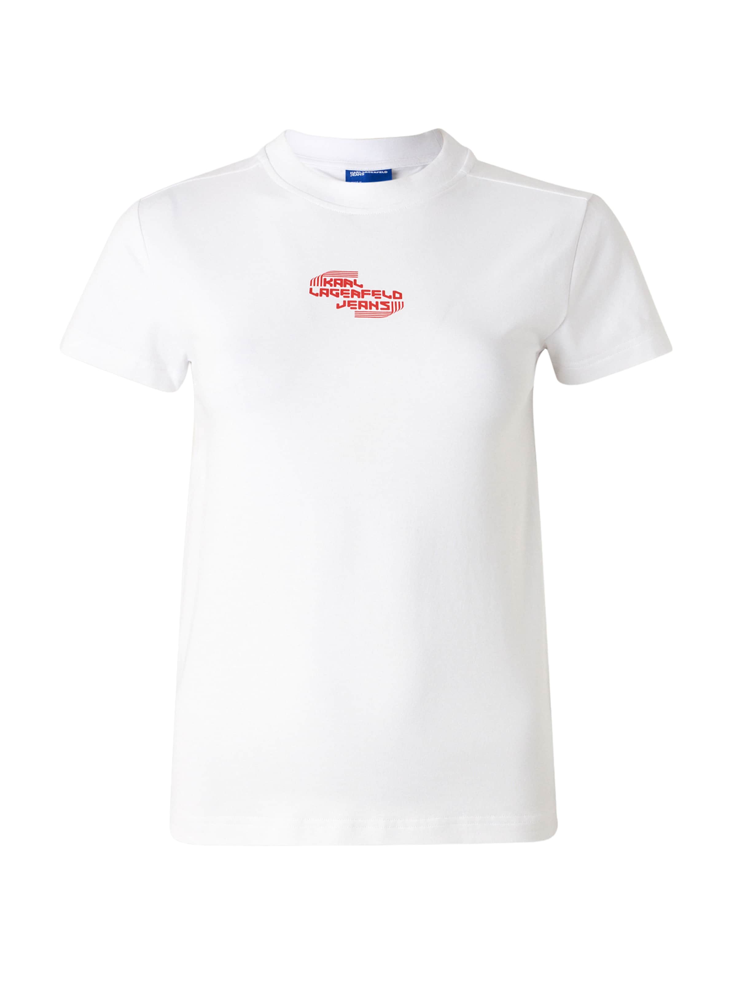 KARL LAGERFELD JEANS Shirts i hvid: forside