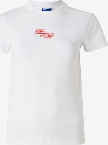 KARL LAGERFELD JEANSMajica - bijela boja: prednji dio