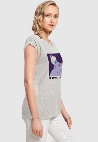 ABSOLUTE CULT T-Shirt 'Little Mermaid - Ursula So Long Lover Boy' in Grau