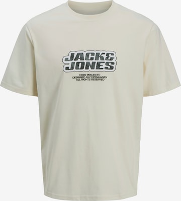 T-Shirt 'JCOLido' Jack & Jones Plus en jaune : devant