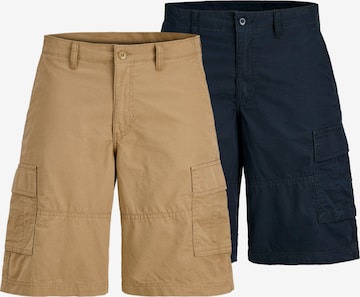 Pantalon cargo 'JPSTCole Mateo' JACK & JONES en bleu : devant