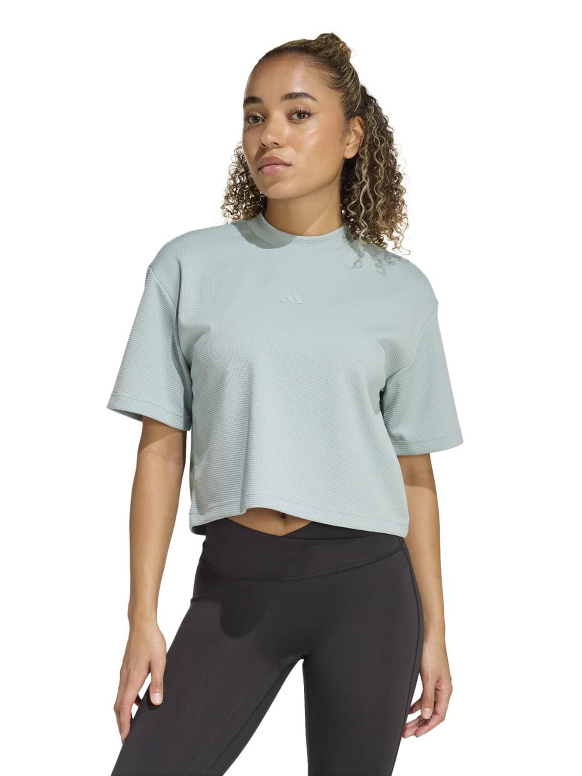 ADIDAS PERFORMANCE Функционална тениска 'MOTION' в зелено: отпред