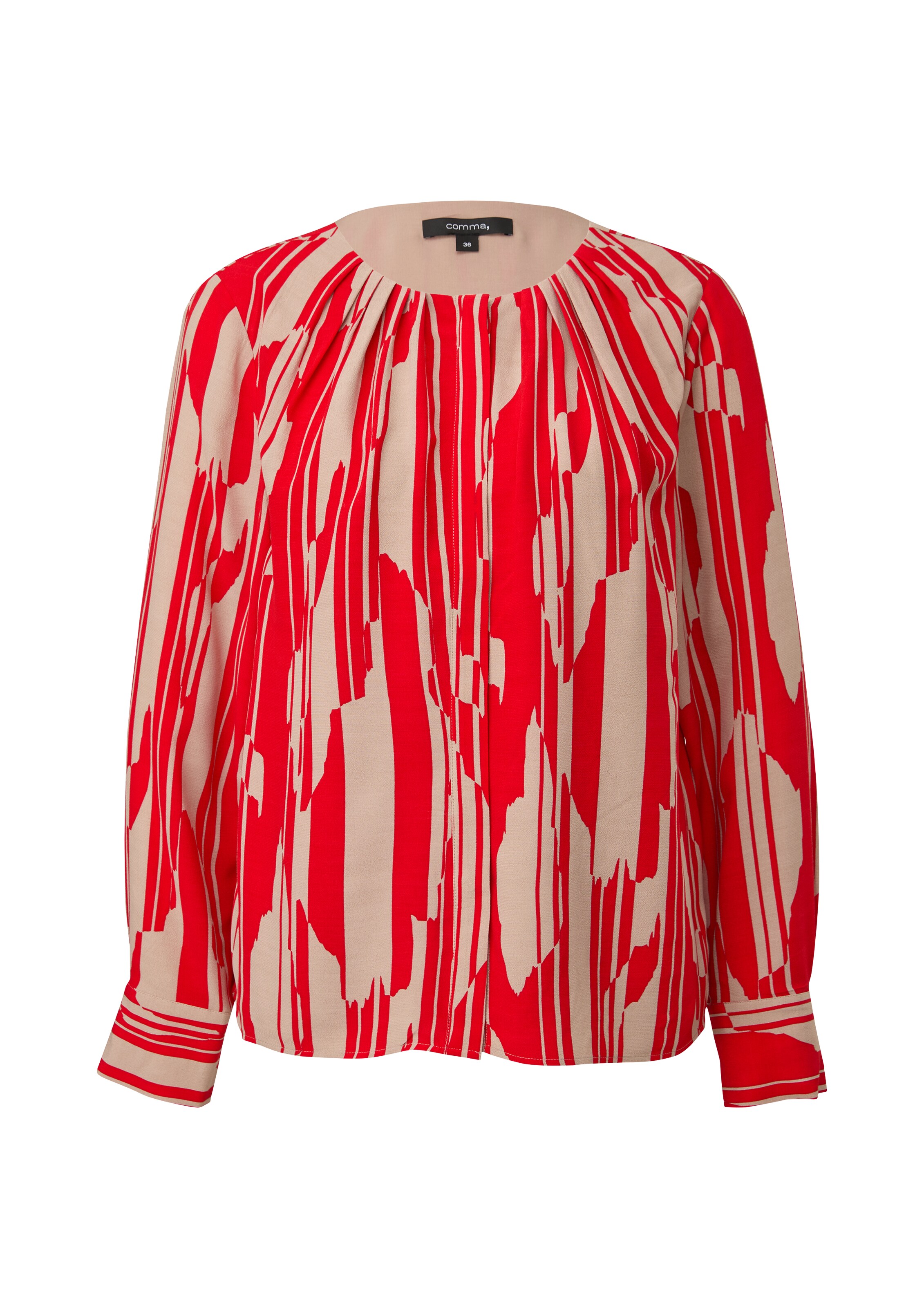 COMMA Halenka – červená: přední strana