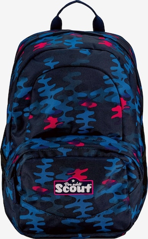 Sac à dos SCOUT en bleu : devant