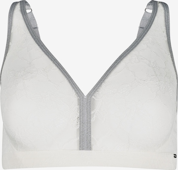 Bustino Reggiseno di Skiny in bianco: frontale