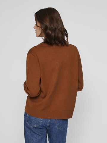 VILA Sweater in Brown
