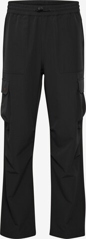 North Bend Loose fit Outdoor Pants 'Ruben' in Black: front