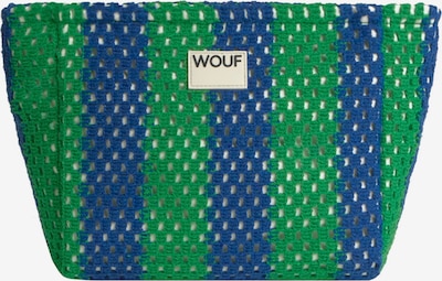 Wouf Kulturtasche in blau / grün, Produktansicht