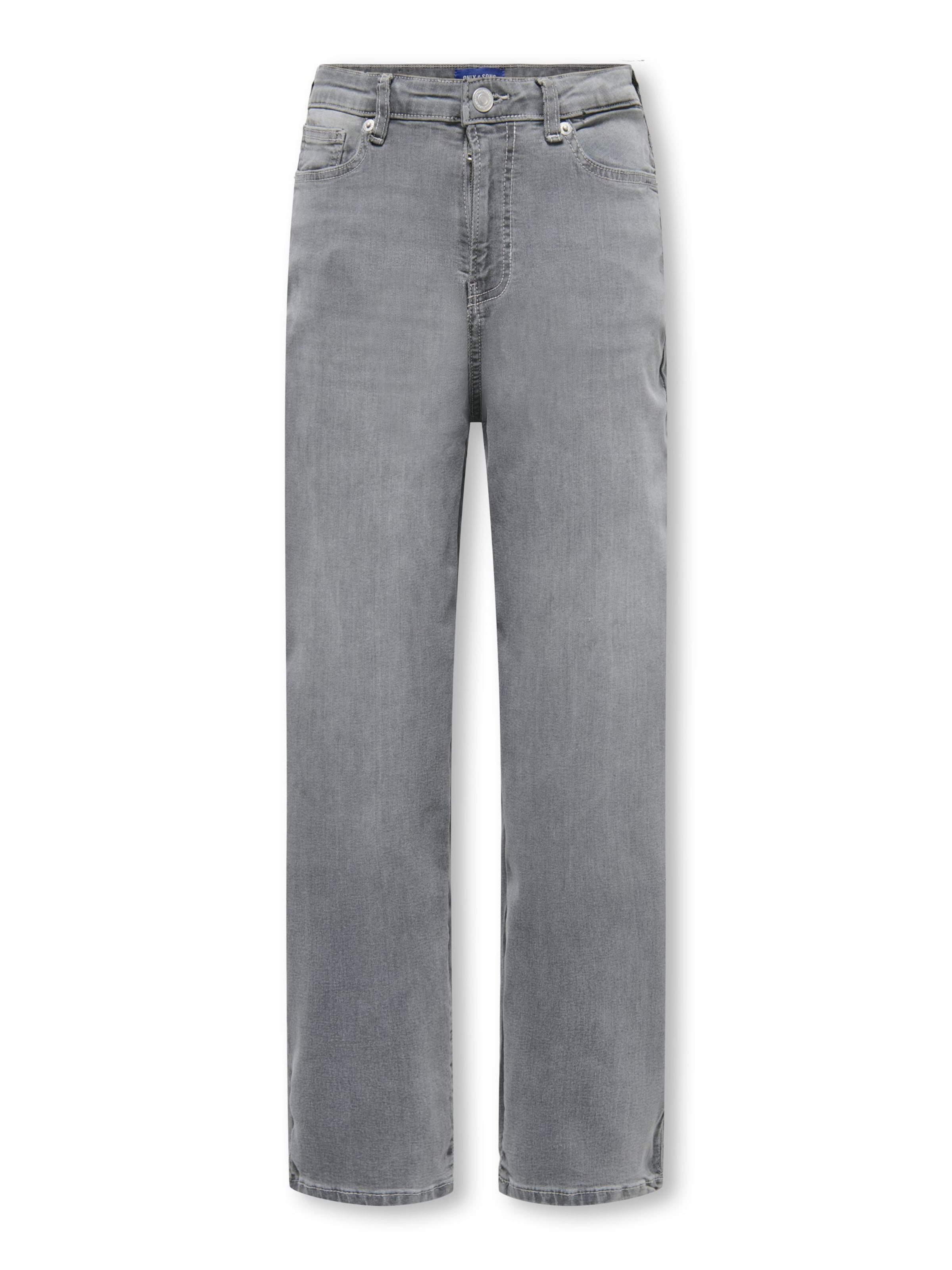 Only & Sons Junior - Vaquero 'OSJFade' en gris: frente