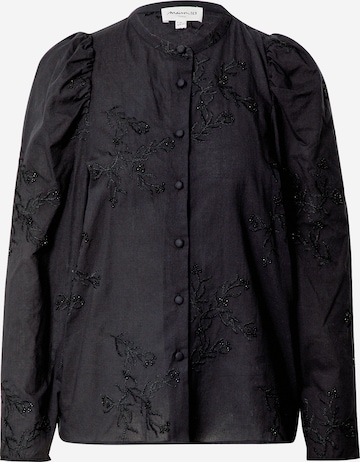 Camicia da donna di Maison 123 in nero: frontale