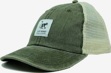 Surf Monkey - Gorra deportiva en verde: frente