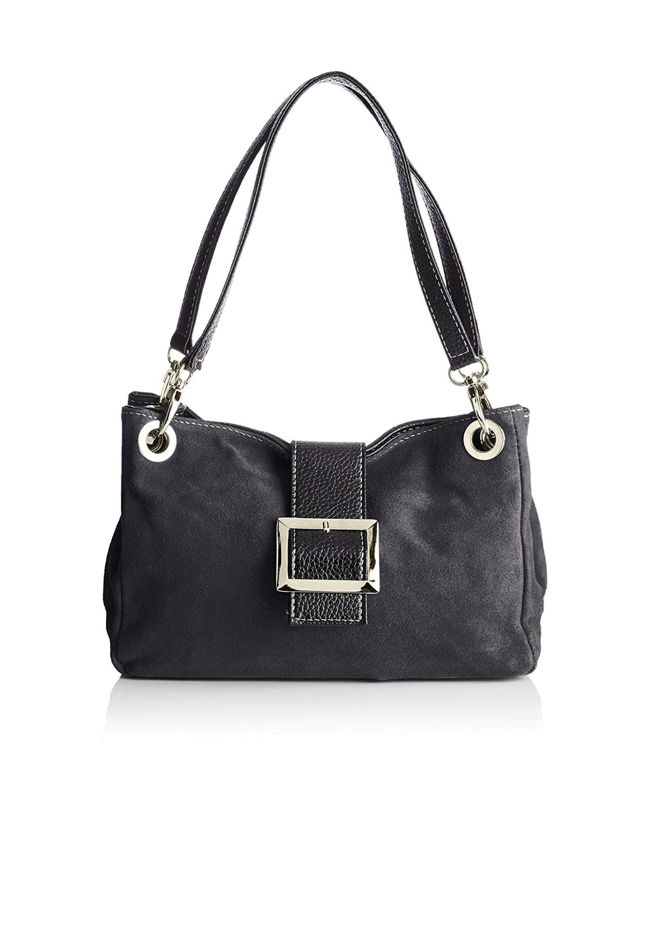 CHICCA BORSE Clutch in Schwarz: Vorderseite