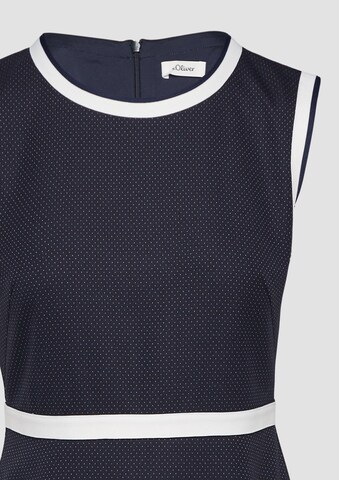 s.Oliver BLACK LABEL Etuikleid in Blau