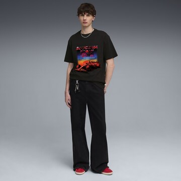 PUMA Functioneel shirt 'Puma x Scuderia Ferrari Tribes' in Zwart