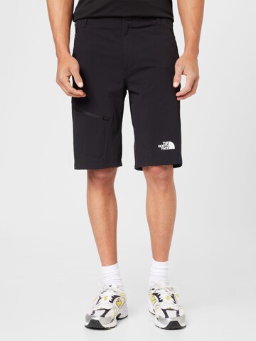 THE NORTH FACE Regular Outdoor Pants in Black: front