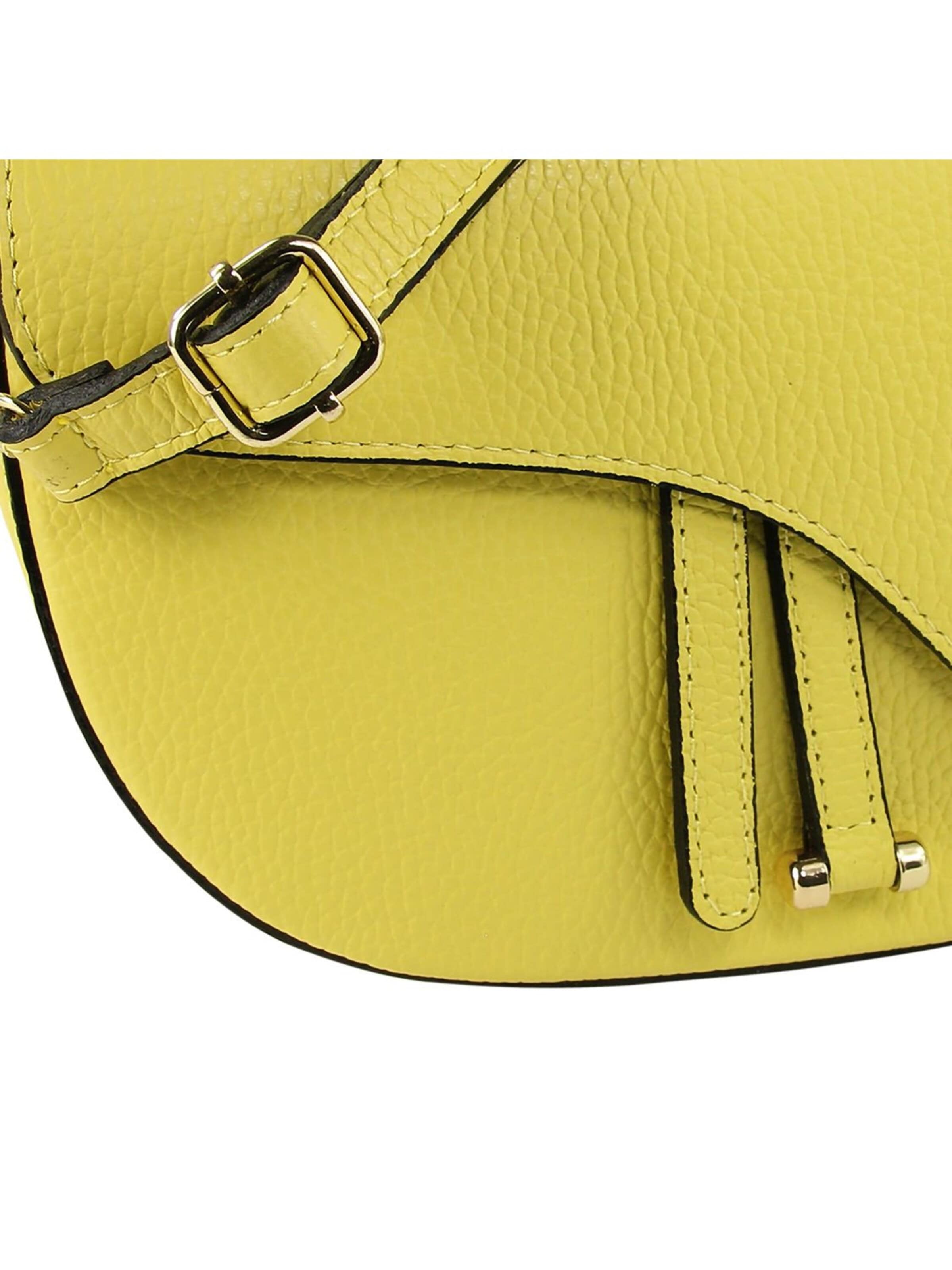 Borsa a spalla di Toscanto in giallo