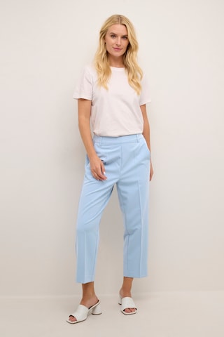 Kaffe Loose fit Pleated Pants 'sakura' in Blue