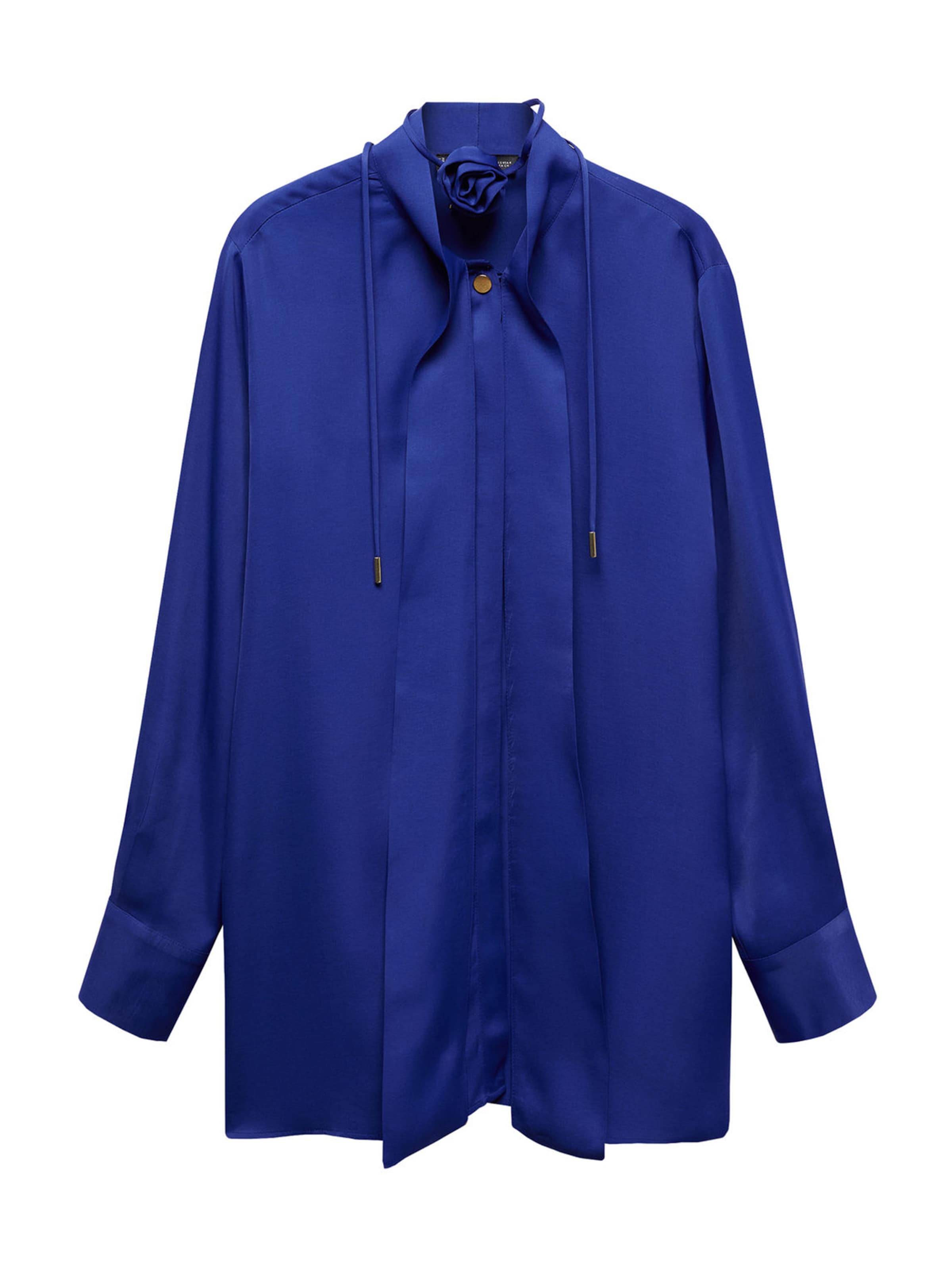 MANGO Bluzka 'Dalia' w kolorze niebieski: przód