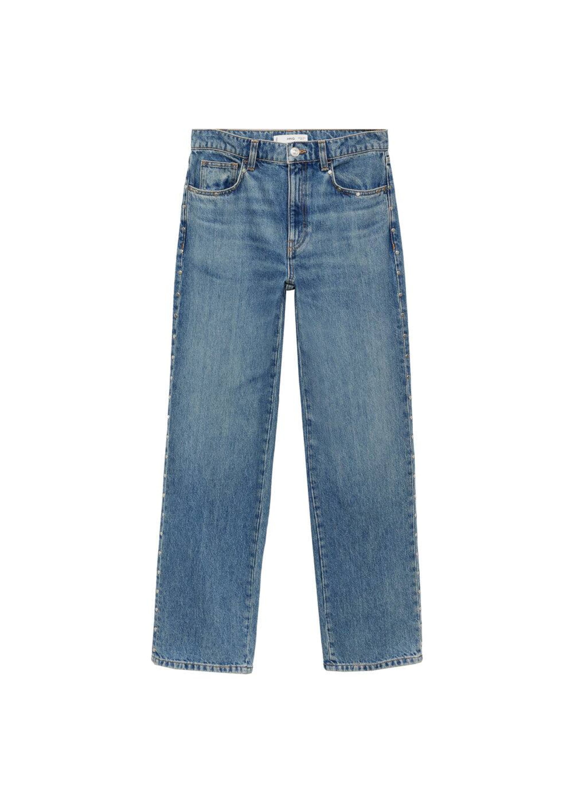 MANGO Regular Jeans 'Billie' in Blauw: voorkant