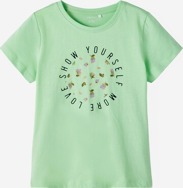 T-Shirt 'Dolejma' NAME IT en vert : devant