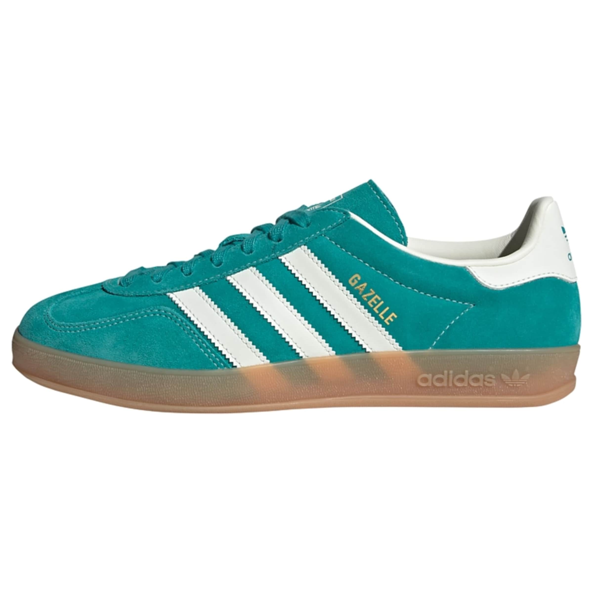 Sneaker low 'Gazelle' de la ADIDAS ORIGINALS pe verde: față