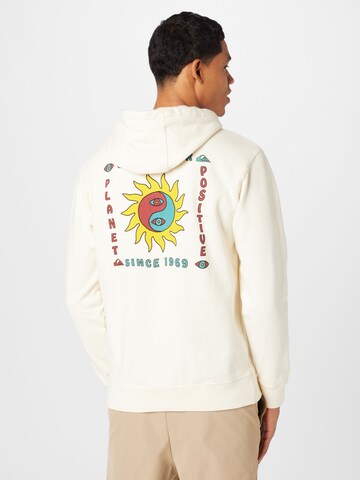 QUIKSILVER Sweatshirt 'PLANET POSITIVE' in Wit