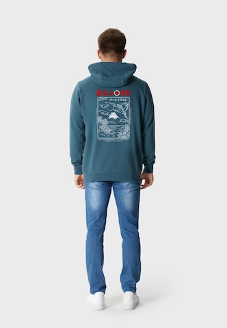 Oldskull Sweatvest in Blauw