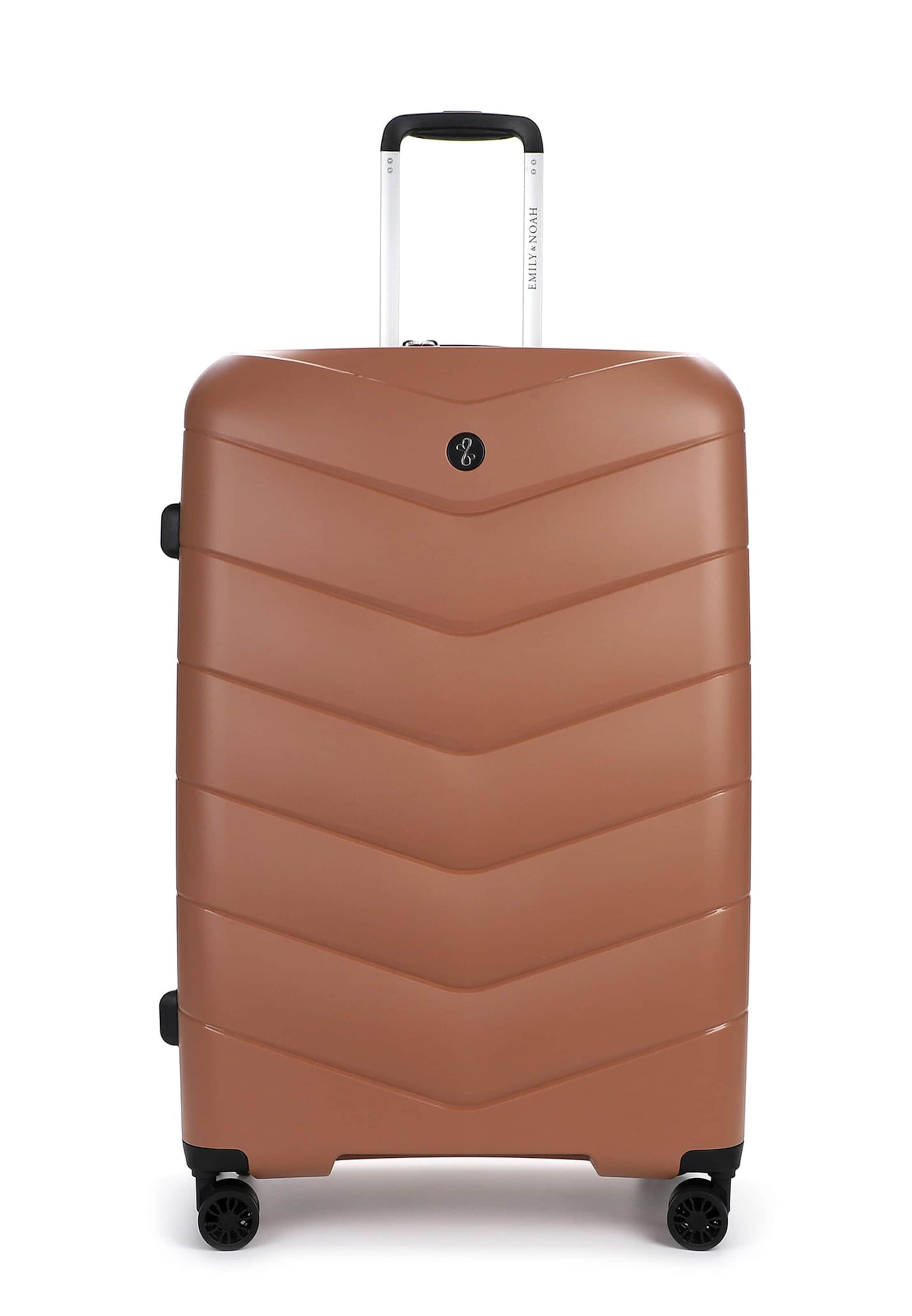 Trolley 'E&N Travelbestie Werner' di Emily & Noah in marrone: frontale