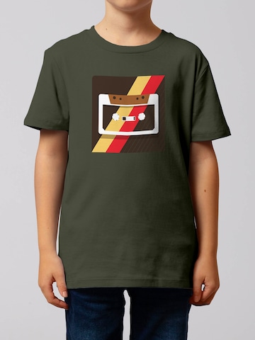 T-Shirt 'Kassette' watabout.kids en vert
