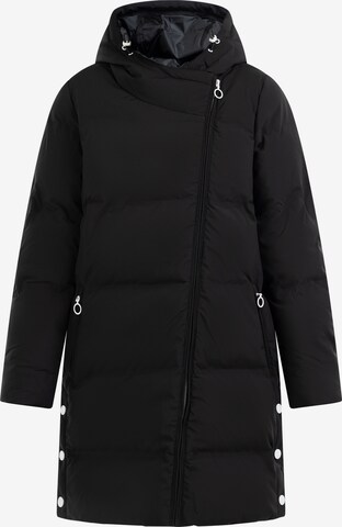 DreiMaster Maritim Winterjacke in Schwarz: predná strana