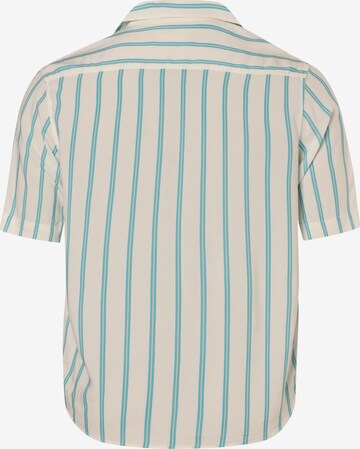 Finshley & Harding London Regular fit Overhemd in Blauw