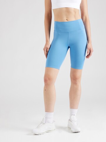 Coupe slim Pantalon de sport Girlfriend Collective en bleu : devant