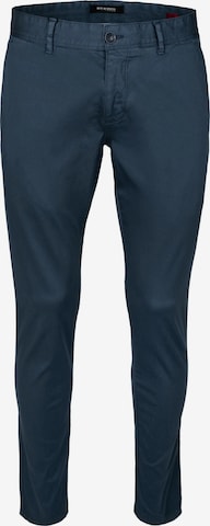 Coupe slim Pantalon chino 'Scott' ROY ROBSON en bleu : devant