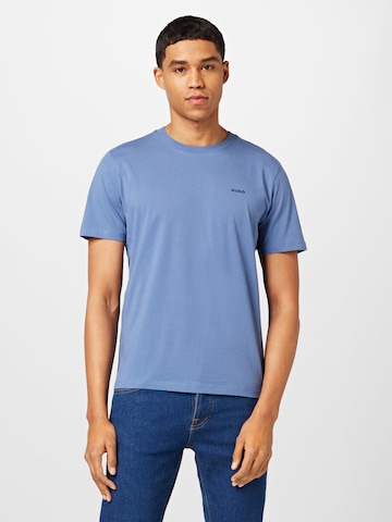 HUGO Red T-Shirt 'Dero' in Blau: predná strana