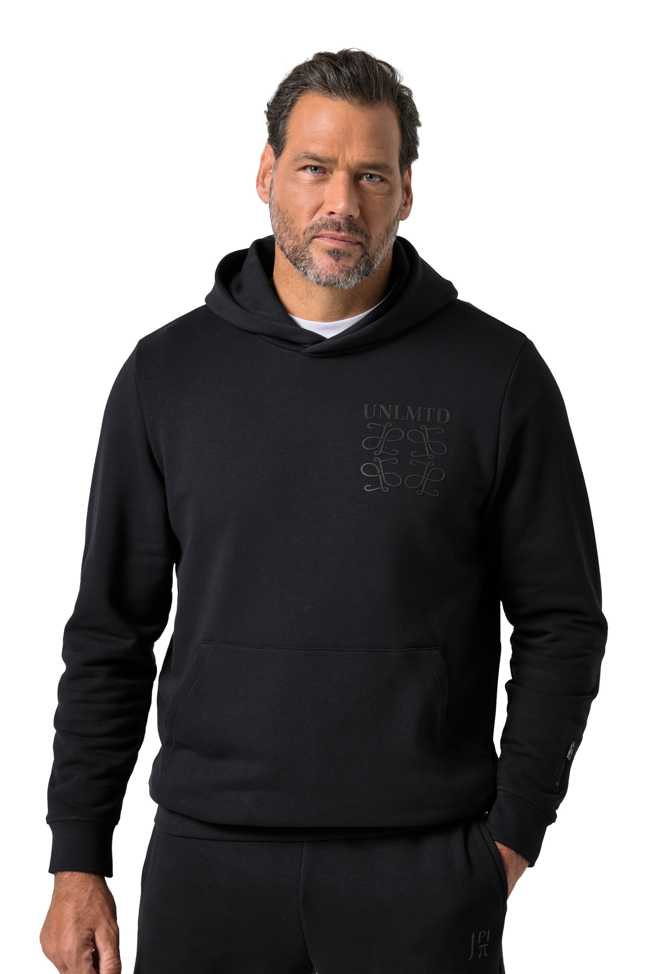 JAY-PI Sweatshirt in Zwart: voorkant