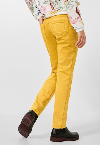 CECIL Slim fit Jeans in Yellow