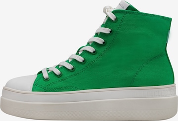 TAMARIS High-Top Sneakers in Green