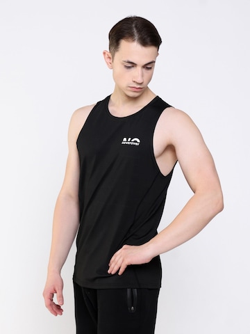 neverover - Camiseta funcional 'AeroKnit' en negro