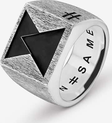 UNSAME Ring in Silver: front