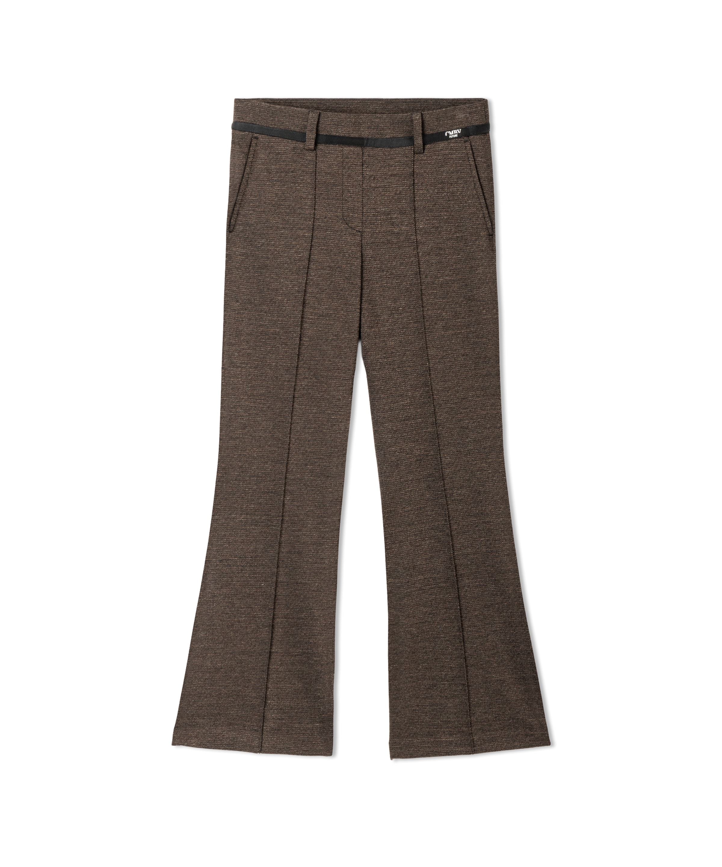 Regular Pantalon à pince 'Francoise' Cambio en marron : devant